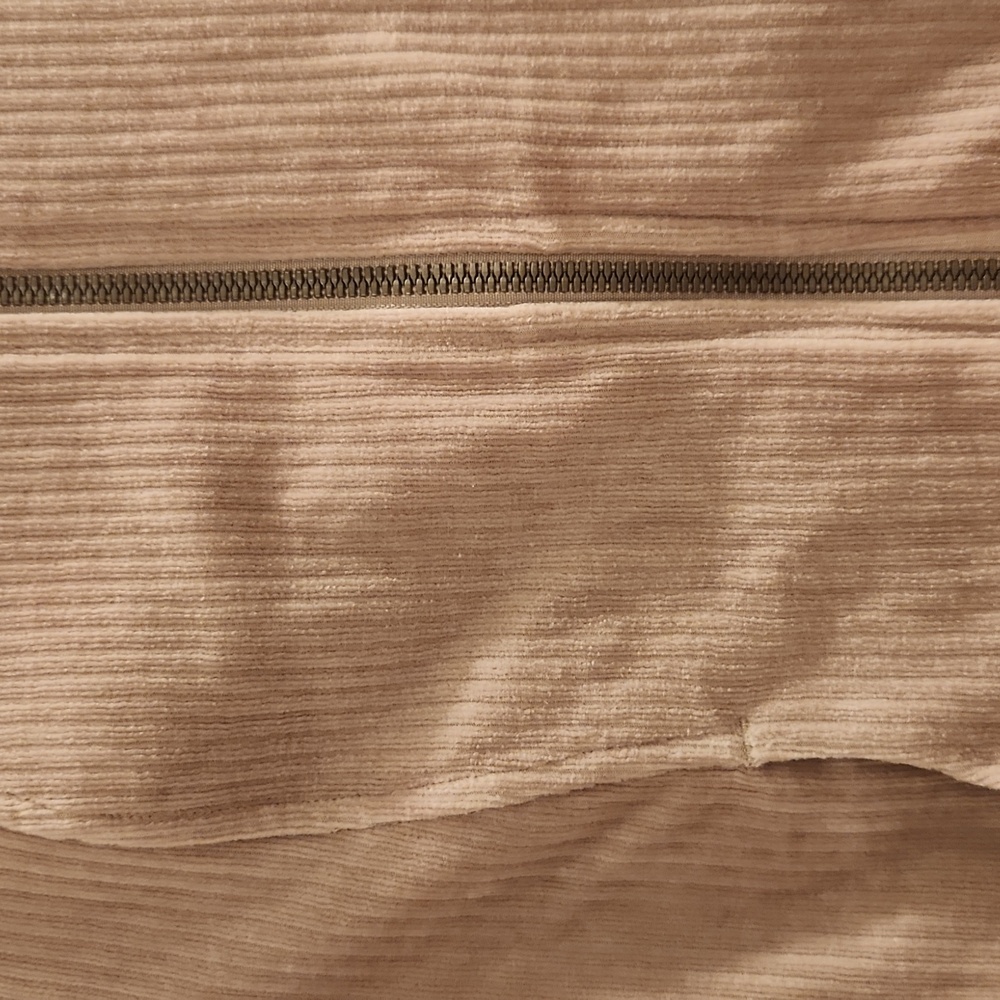 Lululemon Scuba Track Jacket Velvet Cord in color Riverstone size 2 - Picture 5 of 17